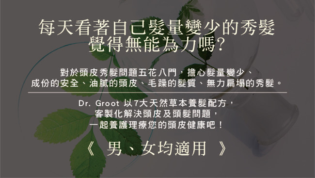 Dr Groot Hair Loss Control Shampoo For Oily Scalp