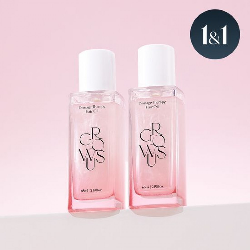 Growus Damage Therapy Hair Oil 珍珠亮澤深層修護髮油 65ml + 65ml *韓國預訂優惠