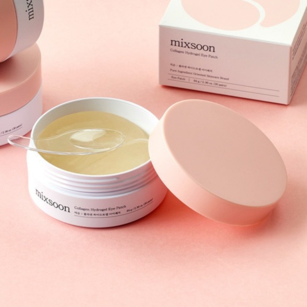 Mixsoon Collagen Hydrogel Eye Patch 膠原蛋白水凝膠眼膜 60片 Mixsoon Collagen Hydrogel Eye Patch 膠原蛋白水凝膠眼膜 60片