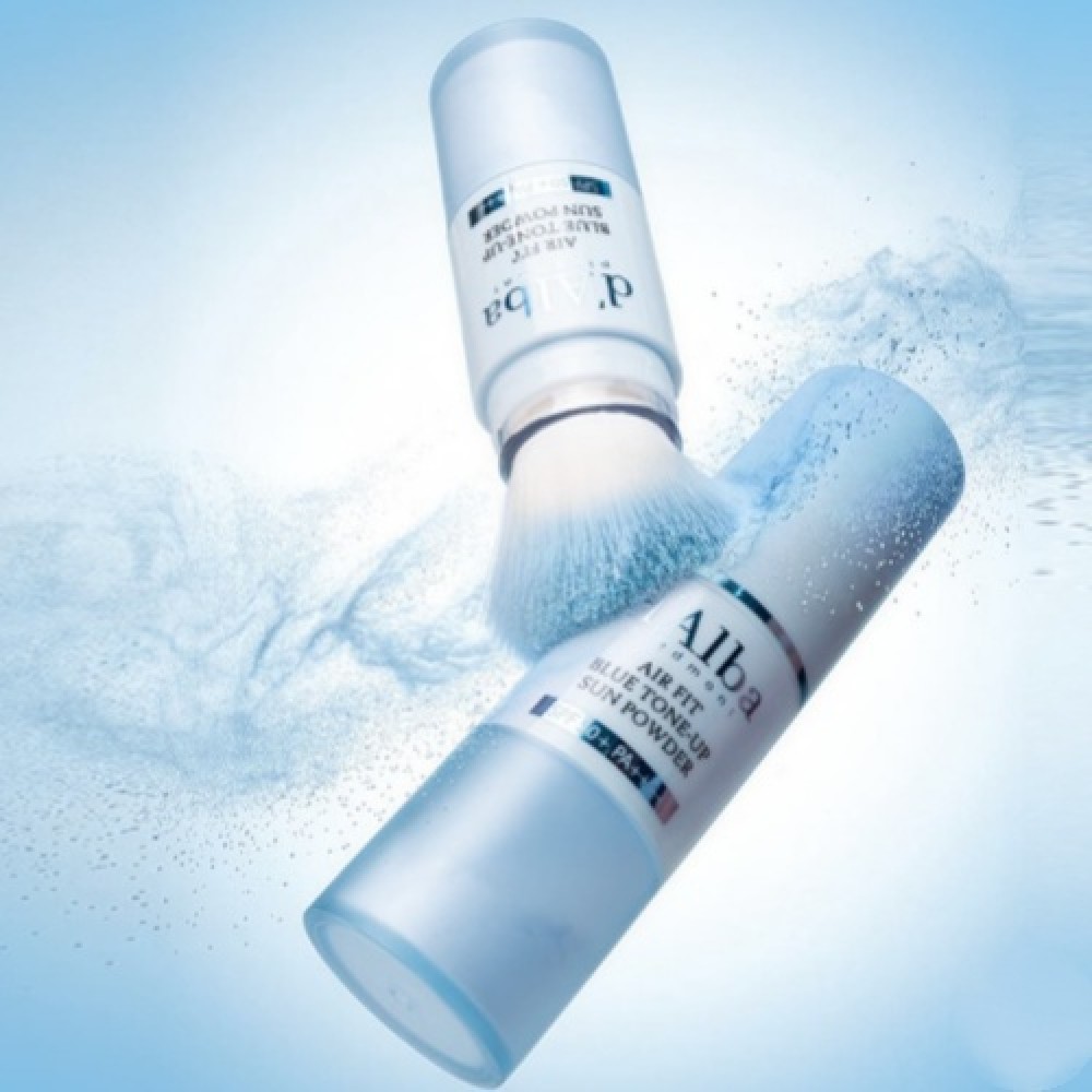 d'Alba Air Fit Blue Tone-Up Sun Powder 水藍定妝防曬蜜粉棒 SPF50+ PA++++ d'Alba Air Fit Blue Tone-Up Sun Powder 水藍定妝防曬蜜粉棒 SPF50+ PA++++