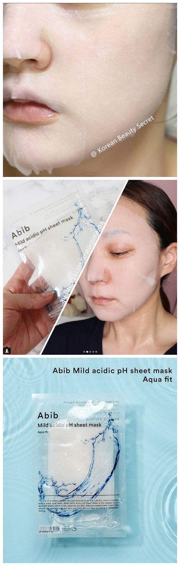 Abib 弱酸性水庫保濕面膜